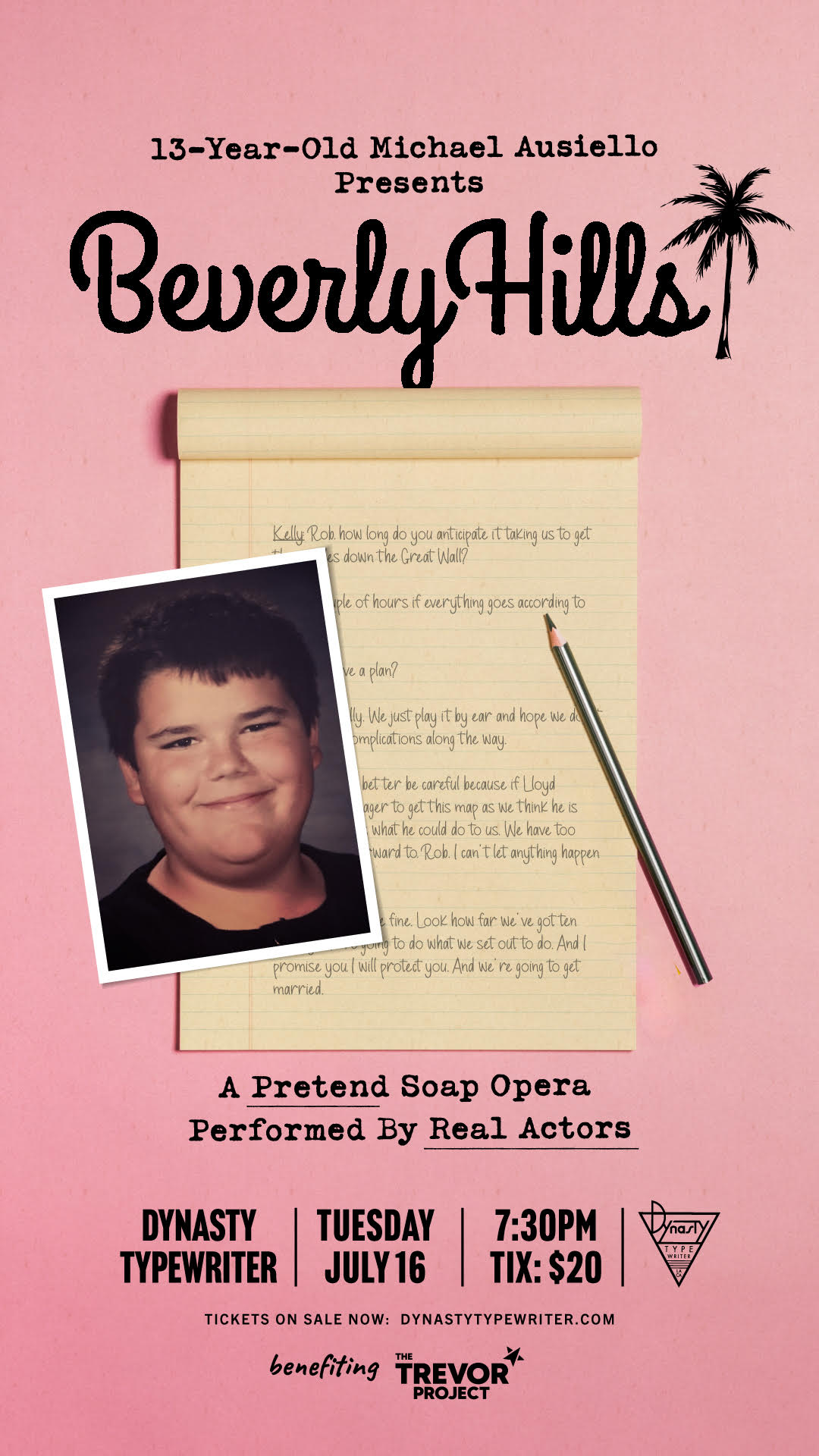 13-Year-Old Michael Ausiello Presents: Beverly Hills: a Pretend Soap Opera Performed by Real Actors